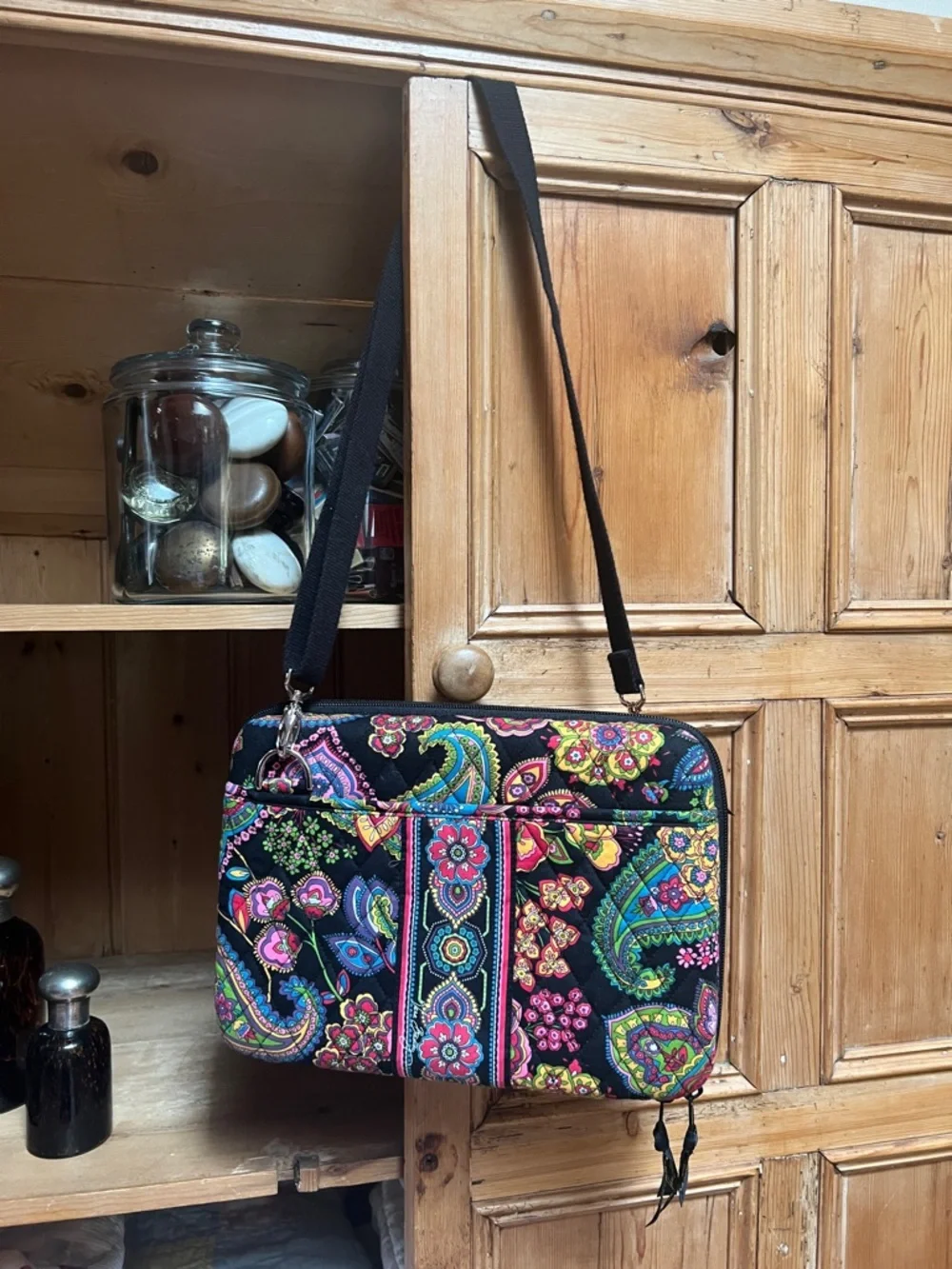 Vera Bradley iPad Bag in Retired Symphony in Hue Pattern